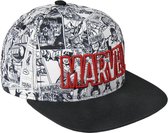 Marvel - Red Line Logo Snapback Cap Kinderpet