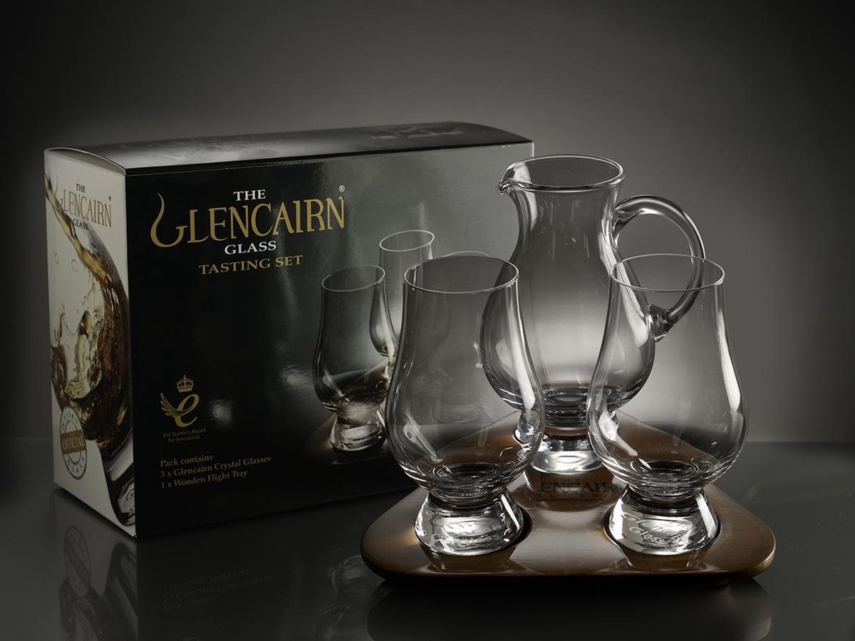 Glencairn Proeverij 2x GG met Karaf - Kristal loodvrij - Made in Scotland
