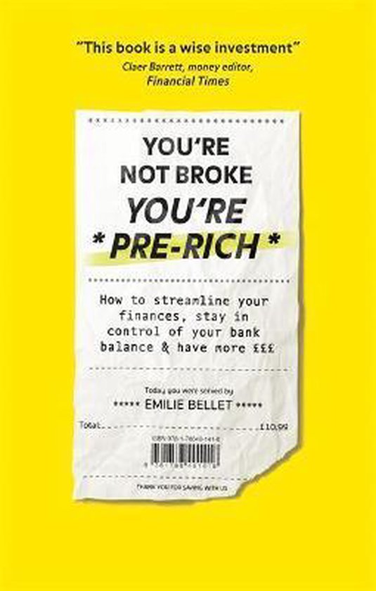You're Not Broke You're Pre-Rich - cover