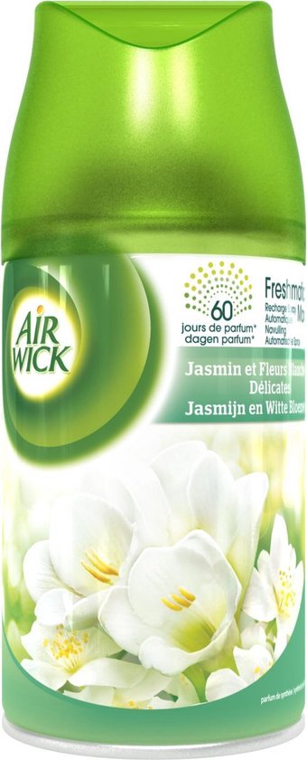 Recharge Désodorisant Jasmin et Fleurs Blanches AIR WICK : le flacon de  250mL à Prix Carrefour