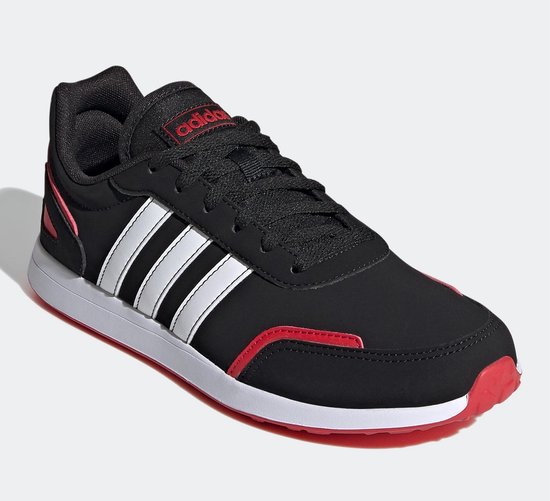 adidas Sneakers - Maat 38 2/3 - Unisex - zwart/wit/rood | bol.com