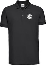 FitProWear Slim-Fit Polo Heren - Zwart - Maat L - Poloshirt - Sportpolo - Slim Fit Polo - Slim-Fit Poloshirt - T-Shirt - Katoen polo - Polo -  Getailleerde polo heren - Getailleerd