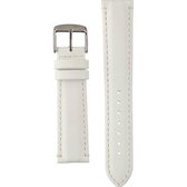 Morellato Horlogebandje - Morellato horlogeband X5274 Rowing - leer - Wit - bandbreedte 20.00 mm