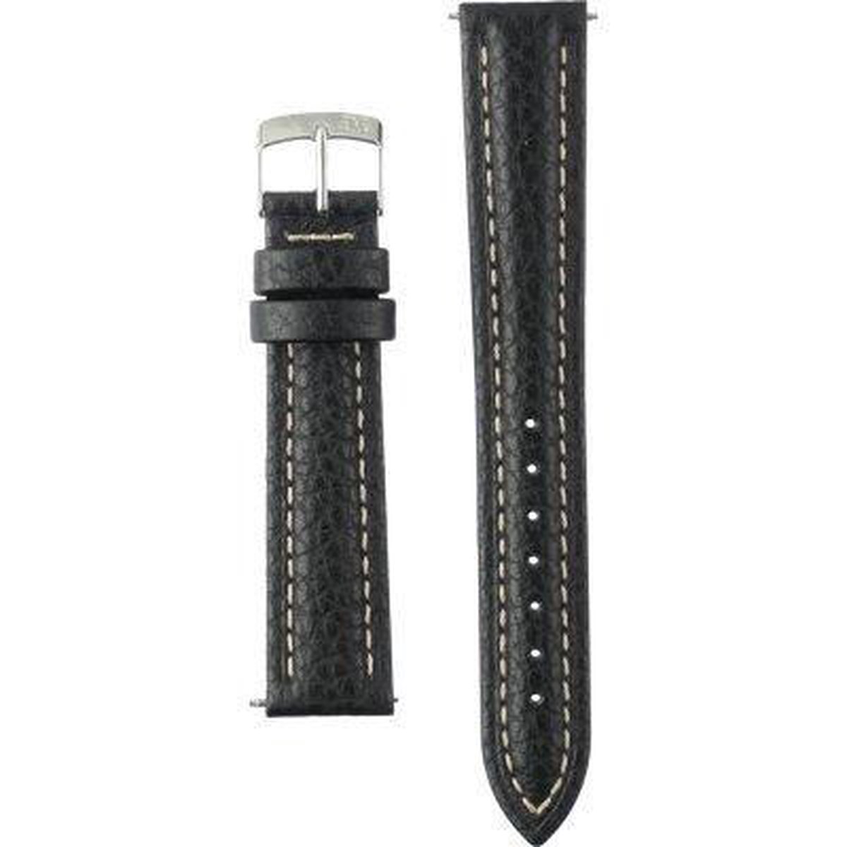 MOR Kuga Print wit gestikt Zwart