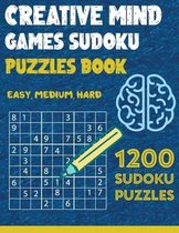 1200 Sudoku Puzzles - Creative Mind Games Sudoku Puzzles book
