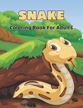 Snake Coloring Book For Adults