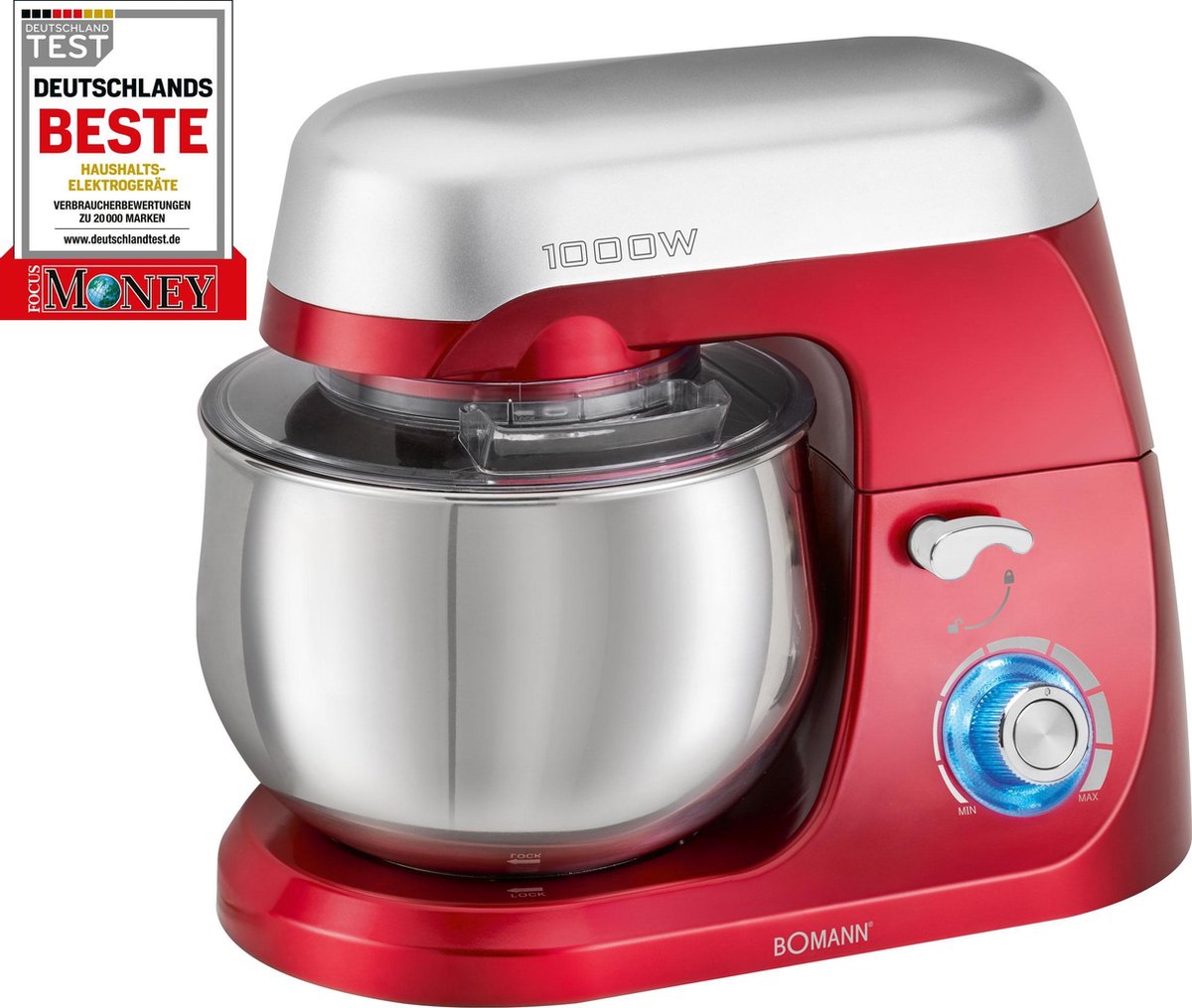 Bomann KM 6009 CB - Keukenmachine - Rood