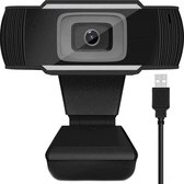 Full HD 1080p webcamera - pc camera - zwart / zilver