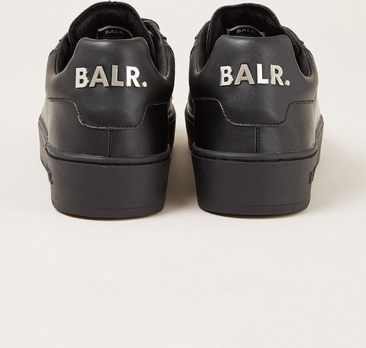 lens volgens Strippen BALR. Sneaker van leer met logo - Zwart - Maat 42 | bol.com