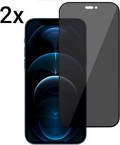 Apple iphone 11 pro max screen protector - iphone 11 pro max screenprotector glas - screenprotector iphone 11 pro max - bescherm glas iphone 11 pro max - 1x iphone 11 pro max screenprotector tempered glass screen protector privacy - Duel Pack