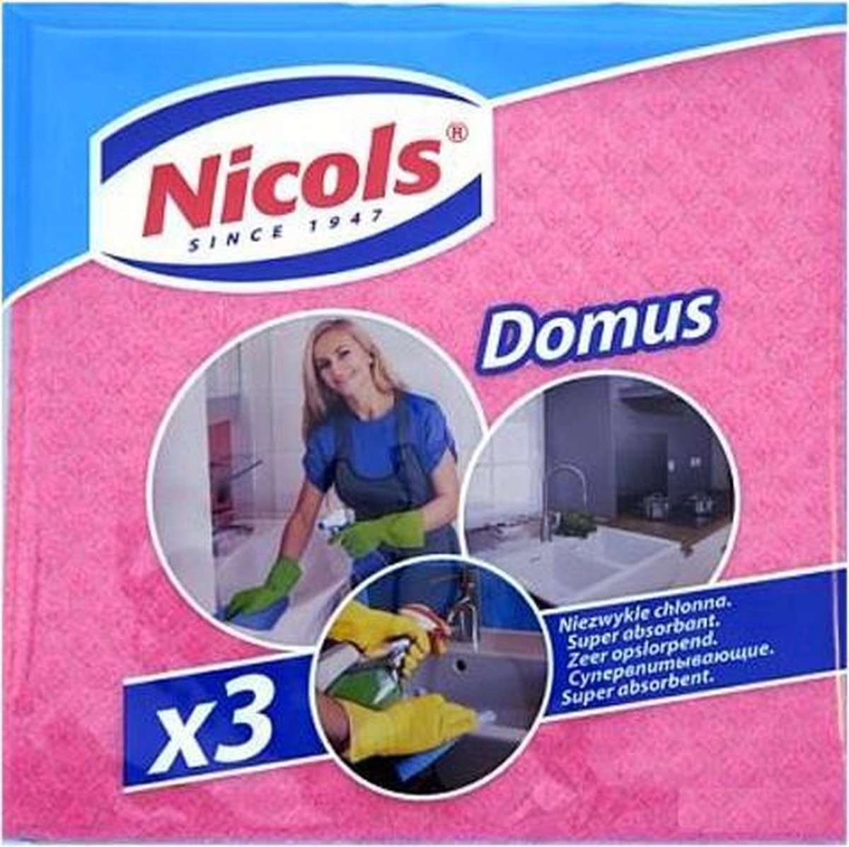 Goedkoopste Nicols Domus x3