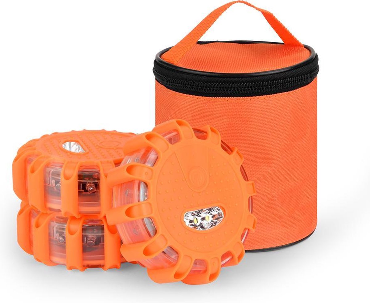 MiOYOOW 7 stuks led-clip, veiligheidslicht, waterdicht looplicht om vast te klikken, rugzak, knipperlicht voor hardlopen, wandelen, bergbeklimmen, fietsen