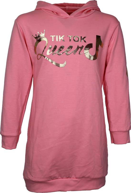 Tik Tok TikTok jurkje Queen roze Kids Roze - Maat 122/128 | bol.com