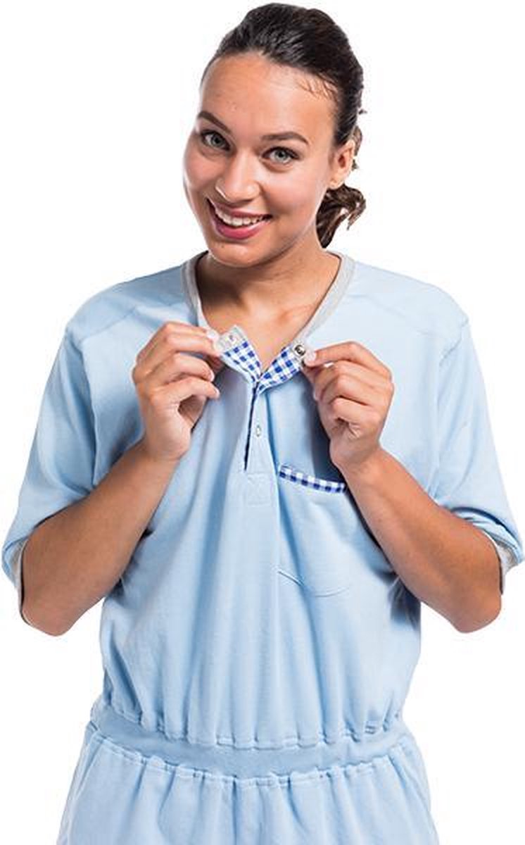 Goedkoopste Dutchblue.com Hansop pyjama - Plukpak voor volwassenen - rits in het kruis