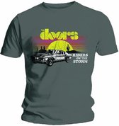 The Doors - Riders Heren T-shirt - L - Grijs