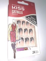 Kiss Catwalk Kunstnagels 24 Stuks +lijm 52911