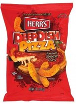 Herr's Deep Dish Pizza  cheese curls- Big pack 198,5 gram