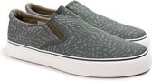 WE Fashion Heren slip-on sneakers met dessin