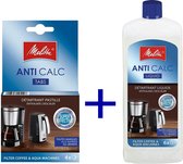 Melitta reinigingstabletten koffiemachine + vloeistof