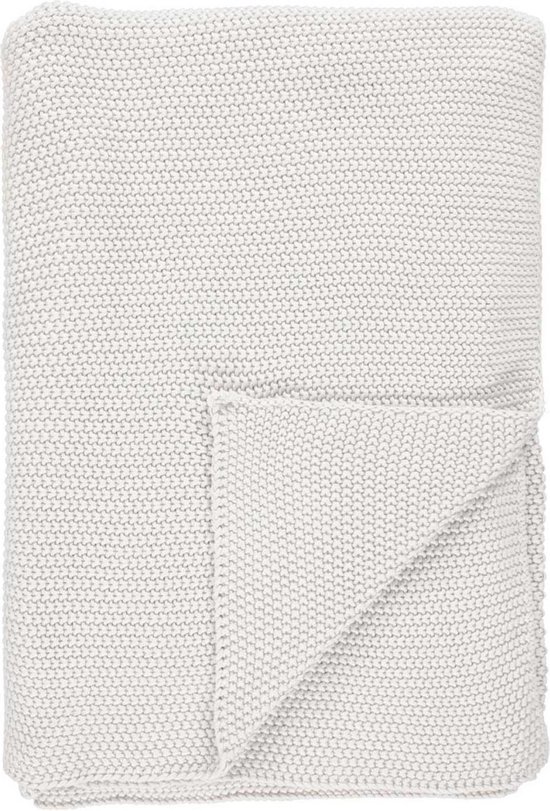 MARC O'POLO Nordic Knit Plaid Off white - 130x170 cm