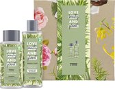 Love Beauty and Planet RoseLove Beauty and Planet Rosemary & Vetiver Geschenkset - Douchegel & Shampoo - Het ideale cadeau voor iedere gelegenheid