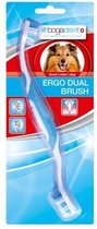 Bogar bogadent® Ergo Dual Brush – Dubbele tandenborstel voor honden - Verkrijgbaar in 2 maten - Ergo Dual Brush