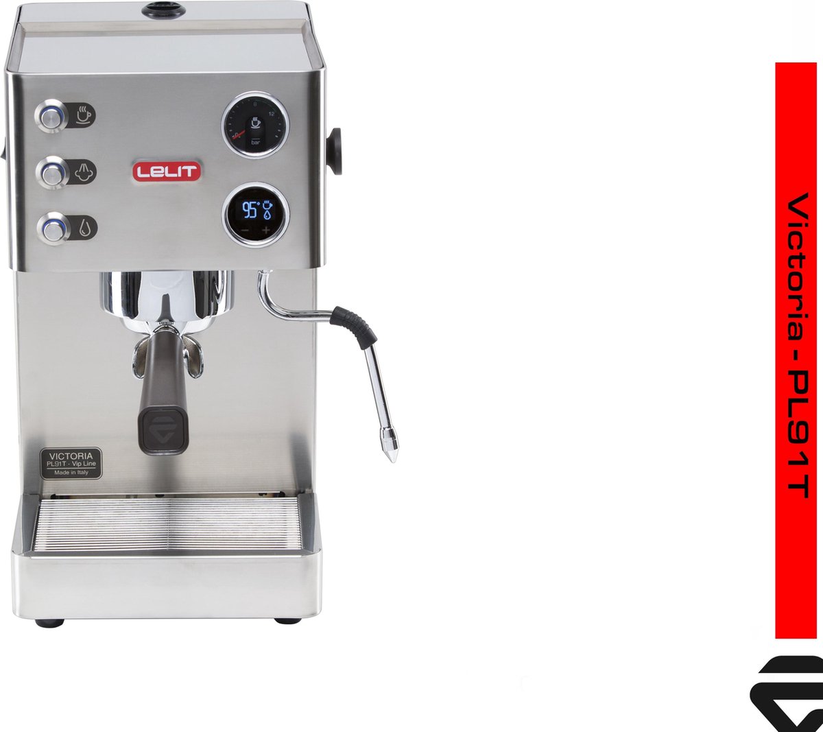 Lelit - Victoria PL91T - Espressomachine - Zilver