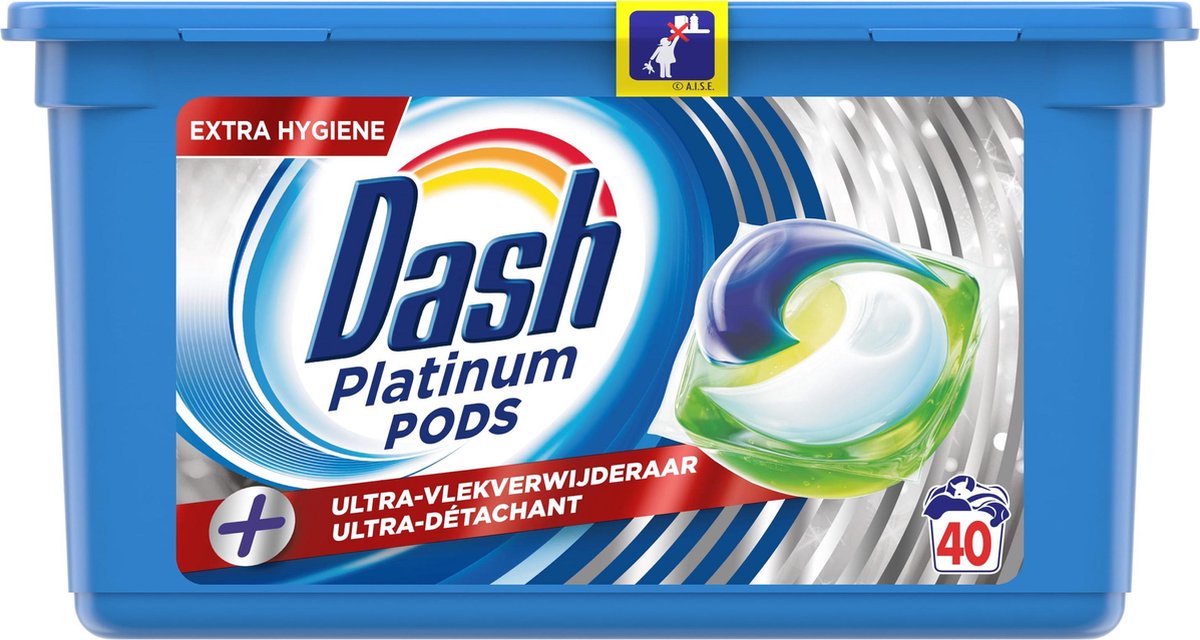 Dash Capsules Platinum UltraDétachant ! 14 Pods