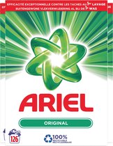Bol.com Ariel Waspoeder Original Wit - Wasmiddel - 3x42 Wasbeurten -Voordeelverpakking aanbieding
