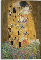 Schilderij Gustav Klimt De Kus