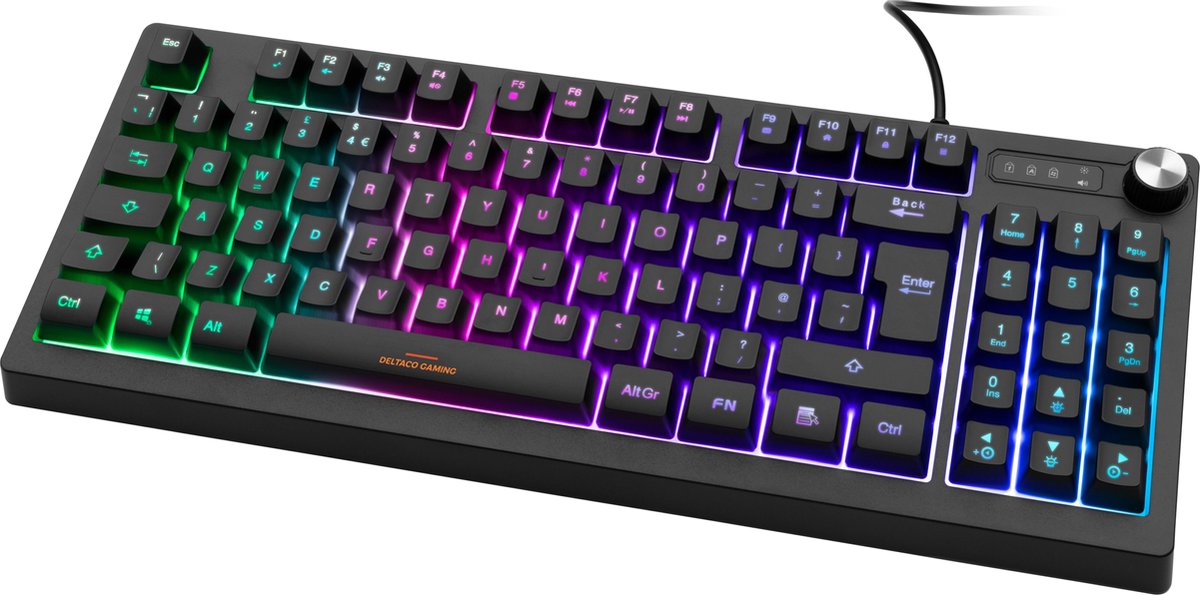 Deltaco GAM 024UK Gaming toetsenbord, Engelse