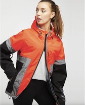 Urban Circus UCRR 3 - regenjas - wind- en waterdicht jacket - Taille XL couleur - Red/black