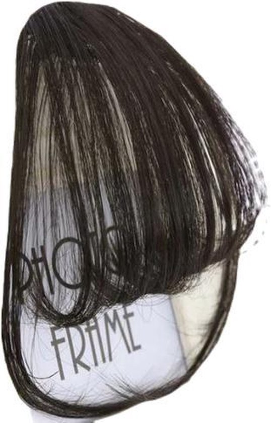 6inch clip hair bangs haarstuk accessoires - synthetische nep | bol.com