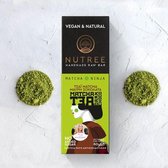 Nutree Gezonde tussendoortje - Matcha thee & Pure chocolade - Raw - Vegan - 60g - 12 stuks