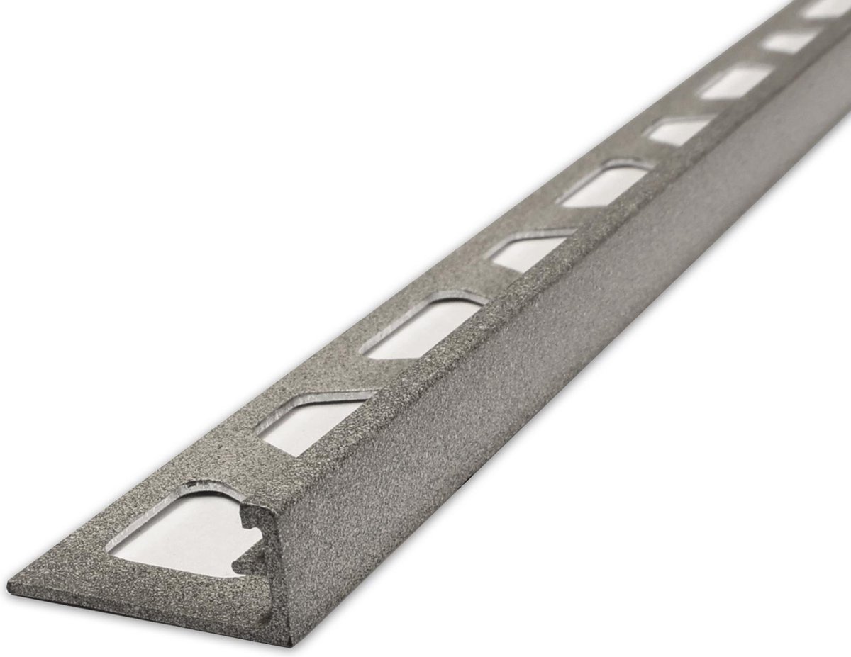 Schlüter tegelprofiel Jolly trendline - Steengrijs - 12,5 mm x 3000mm
