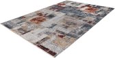 Medellin Vloerkleed Superzacht Vintage Industrieel look Vloer kleed Tapijt Karpet - 120x170 - Wit Rood Blauw