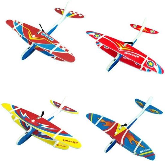 Toddmomy Avion à Élastique Pour Garçon Et Filles Et Adultes Lot De 6