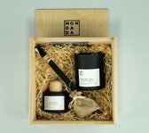 Mon Dada Black Candle & Diffuser set - Desire Sky