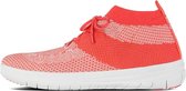 Sneaker FitFlop F-Sporty™ Sneaker Überknit Hot Coral Neon Blush - Schoenmaat 38