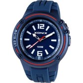 Stoer Xonix heren horloge met backlight CAF-003 waterdicht