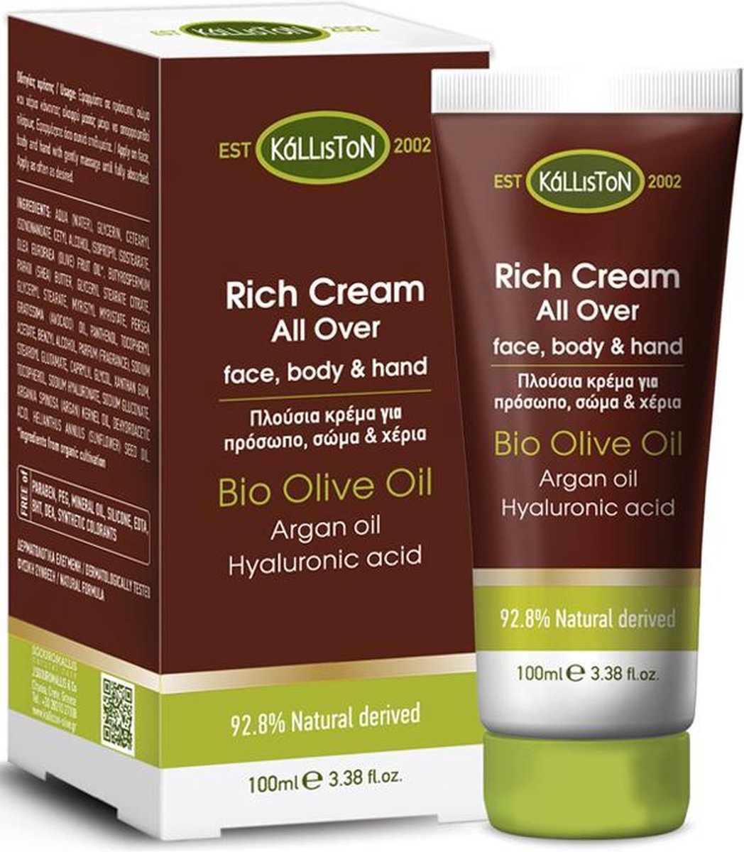 Kálliston Rich Cream (gezicht en lichaam)