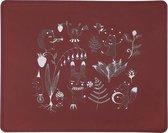 By Lille Vilde Placemat, Knutselmat, Crimson Red