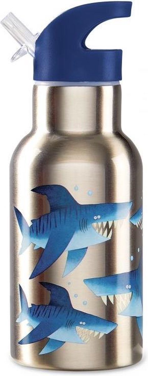 Crocodile Creek Stainless Bottle/Shark