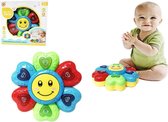 Educatieve Speelgoed Drum voor peuters / Baby's - Sunflower music drum - incl. batterijen