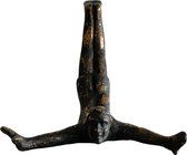 KRAM. | Kapstok wandhaak jashaak hoedhaak "Duiker" | 15 x 5 x 27 cm | Gietijzer | Zwart