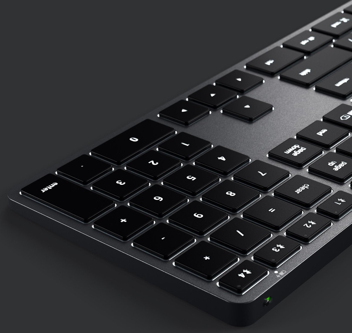 Satechi Slim X3 Bluetooth Toetsenbord - QWERTY - Grijs thumbnail 2