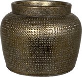Marrakesh pot goud zilver D21 x H17 cm