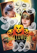 Joli | Schminksjablonen stencil set Halloween | halloween stencils origineel herbruikbaar Mylar Polyester |