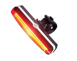 LED Fiets Achterlicht USB Oplaadbare - Marktleider 110 lumen Helderheid - IP65 Waterbestendig  - Supersnel Installatie - Horizontaal of Verticaal - voor Zadel, Zadelpen of Helm