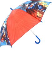 Kinderparaplu SUPERMAN blauw rood diameter 85 cm
